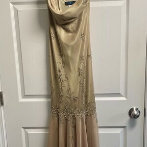 Sue Wong Vintage Champagne Gown